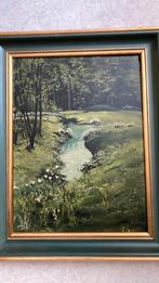 Origineel gesigneerd RENARD, Antiek en Kunst, Kunst | Schilderijen | Klassiek, Ophalen of Verzenden