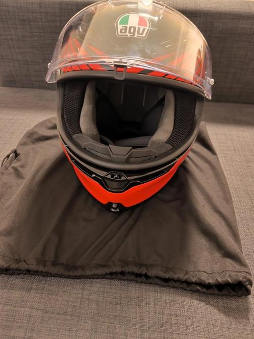 Casque AGV K6, Motoren, Kleding | Motorhelmen, Dames, Heren, Kinderen, Integraalhelm, S, AGV, Nieuw zonder kaartje, Ophalen