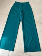 Groene Broek Bershka maat 38, Maat 38/40 (M), Zo goed als nieuw, Lang, Groen