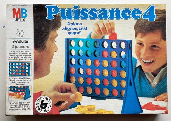 Puissance 4 de MB, version 1979, Kinderen en Baby's, Speelgoed | Educatief en Creatief, Gebruikt, Ophalen of Verzenden