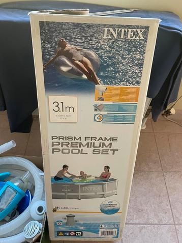 Zwembad intex prism frame 3.1m, 200 à 400 cm, 300 cm ou plus, Rond, Enlèvement
