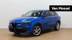 Alfa Romeo Tonale 1.5T Hybrid Sprint +leder+navi+camera, Auto's, Alfa Romeo, Automaat, Stof, 4 cilinders, Blauw