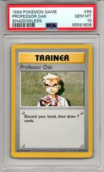 Professor oak shadowless psa 10 Base set, Enlèvement ou Envoi, Comme neuf