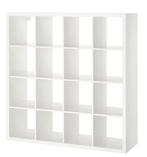 Ikea Kallax 4x4 Blanche 147x147 cm, Maison & Meubles, Accessoires pour la Maison | Étagères, Enlèvement, Utilisé