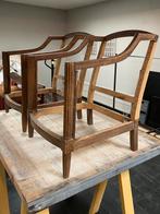 Twee ontmantelde Louis XVI fauteuils, Antiek en Kunst, Antiek | Meubels | Stoelen en Sofa's, Ophalen