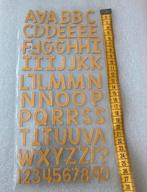3D letters alfabet stickers, Hobby en Vrije tijd, Ophalen of Verzenden, Zo goed als nieuw