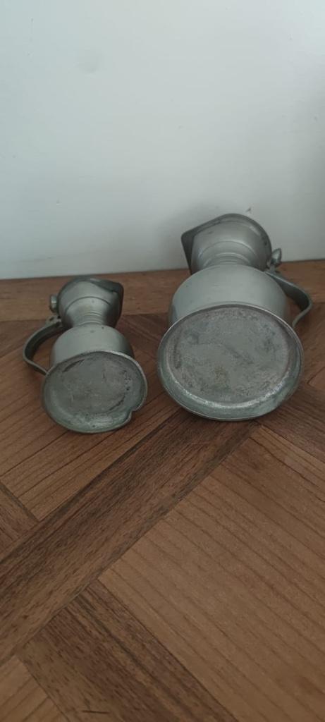 tinnen kannetjes, Antiek en Kunst, Antiek | Tin, Ophalen of Verzenden