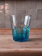 Glazen Luminarc blauw per 12 stuks, Nieuw, Waterglas, Ophalen