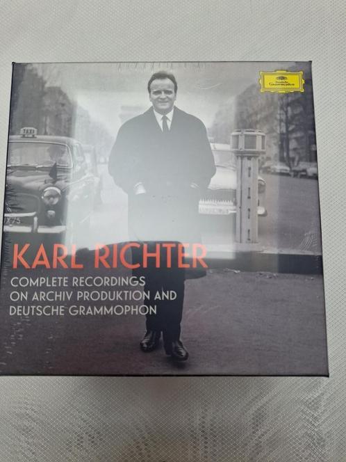 Karl Richter factory sealed complete recordings, Cd's en Dvd's, Cd's | Klassiek, Nieuw in verpakking, Overige typen, Boxset, Ophalen