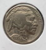 Zilveren 5 Cent USA 1936, Zilver, Ophalen of Verzenden, Losse munt, Noord-Amerika