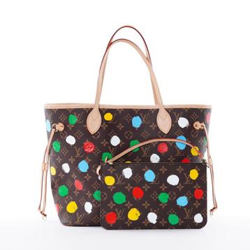 Louis Vuitton Neverfull Kusama Dots beschikbaar voor biedingen