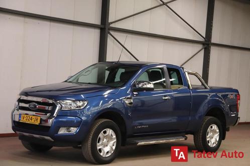Ford Ranger 2.2 TDCi AUTOMAAT 2.2 TDCi Limited Supercab, Auto's, Ford, Bedrijf, Te koop, Ranger, 4x4, ABS, Achteruitrijcamera