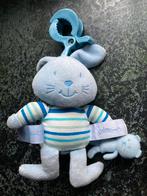 Peluche vibrante Premaman avec pince, Comme neuf, Enlèvement ou Envoi, Lapin