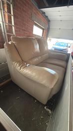 GRATUIT. Fauteuil cuir 2 personnes, Huis en Inrichting, Fauteuils, Ophalen, Gebruikt, Contemporain, Leer