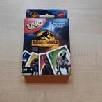 Jurassic world Uno, Hobby en Vrije tijd, Gezelschapsspellen | Kaartspellen, Ophalen of Verzenden