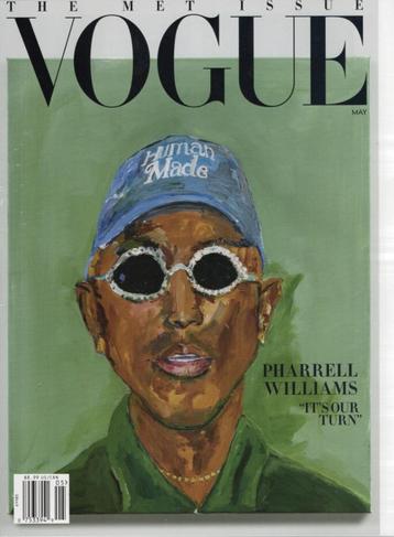 Vogue US May 2025 - Mei 2025  Pharrell Williams beschikbaar voor biedingen