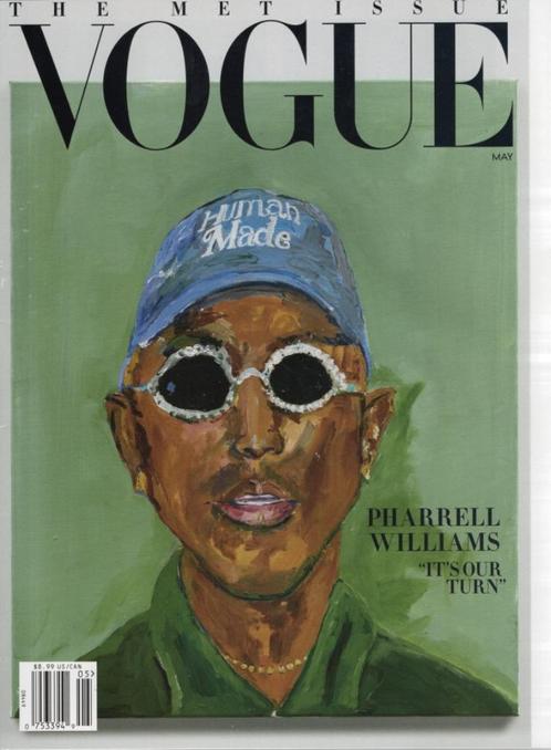 Vogue US May 2025 - Mei 2025  Pharrell Williams, Boeken, Tijdschriften en Kranten, Zo goed als nieuw, Damesbladen, Verzenden
