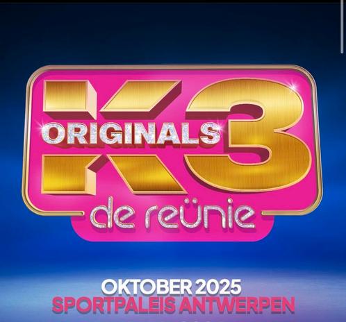 K3 Originals ticket 1e rang Sportpaleis 7 oktober, Tickets en Kaartjes, Evenementen en Festivals