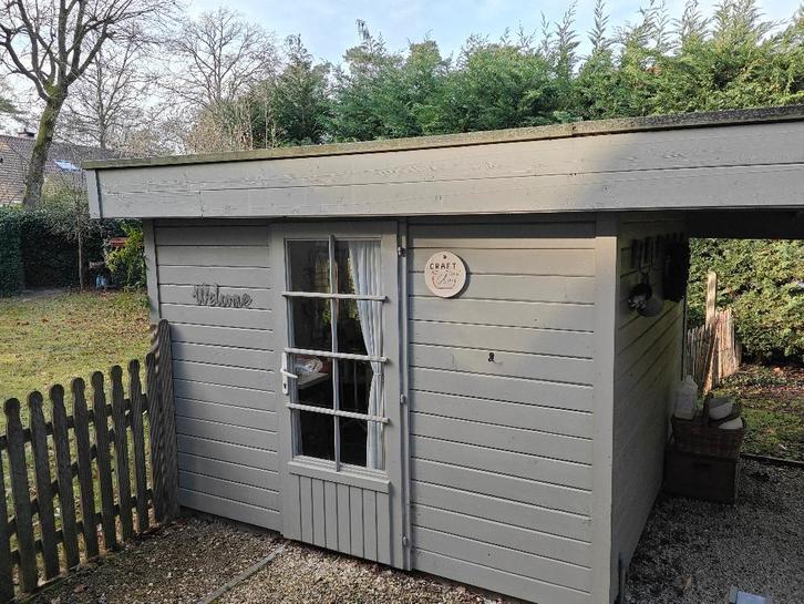 Carport met berging, Jardin & Terrasse, Verrières, Utilisé, Carport, Enlèvement