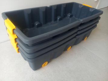 Opbergbakken op wieltjes onder bed bedroller bedbox beschikbaar voor biedingen