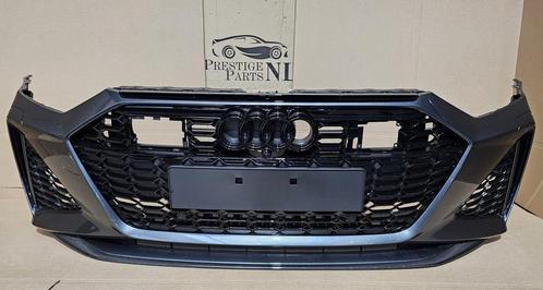 Voorbumper Audi A6 C8 4K RS6 ORIGINEEL PDC KLS CAMERA CARBON, Auto-onderdelen, Carrosserie, Bumper, Voor, Gebruikt, Herkomst onderdeel bekend