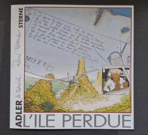 Adler : gesigneerde persbundel + ex libris + display, Verzamelen, Stripfiguren, Ophalen of Verzenden