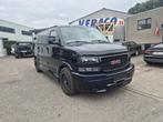 GMC SAVANA EXPLORER LICHTE VRACHT 4 ZIT/LPI - BJ 2015, Auto's, Automaat, Achterwielaandrijving, Savana, Zwart