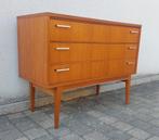 Deens Vintage ladenkast  in teakfineer, Ophalen, Gebruikt