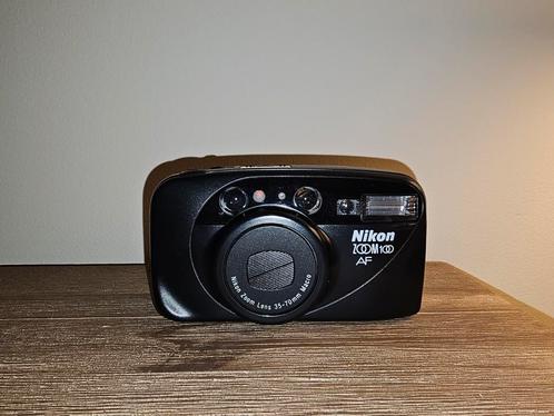 Nikon Zoom 100 QD (Analoge camera 1993), Audio, Tv en Foto, Fotocamera's Analoog, Zo goed als nieuw, Nikon, Ophalen of Verzenden