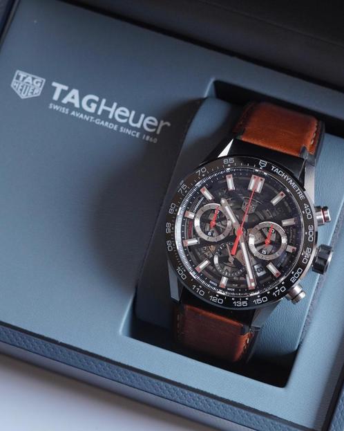 TAG Heuer - Carrera (Ref.: CBG2010/0), Bijoux, Sacs & Beauté, Montres | Hommes, Comme neuf, Montre-bracelet, TAG Heuer, Acier