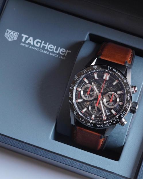 TAG Heuer - Carrera (Ref.: CBG2010/0), Handtassen en Accessoires, Horloges | Heren, Zo goed als nieuw, Polshorloge, TAG Heuer