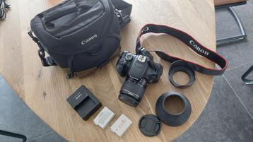 Canon EOS 600D + accessoires – Compleet en in goede staat! beschikbaar voor biedingen