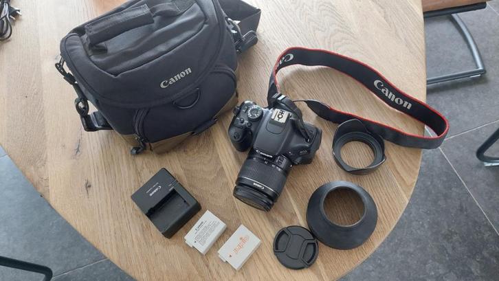Canon EOS 600D + accessoires – Compleet en in goede staat!, Audio, Tv en Foto, Fotocamera's Digitaal, Zo goed als nieuw, Spiegelreflex
