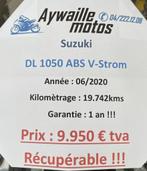 Suzuki DL 1050 V-Strom ABS - 06/2020 - 8.223 € + TVA récup., Motos, Motos | Suzuki, 2 cylindres, Tourisme, Plus de 35 kW, 1050 cm³
