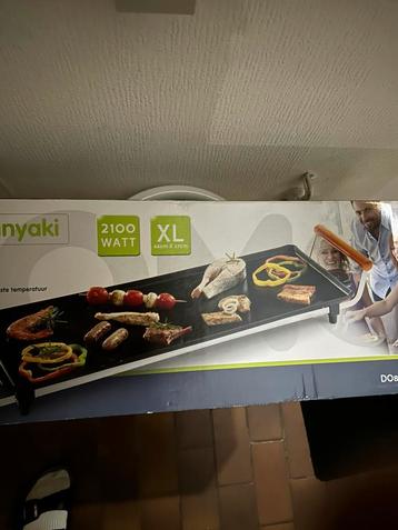 Plancha DOMO neuve jamais utilisée - xl 2100 watts, Enlèvement ou Envoi, Comme neuf
