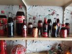 14 flessen Coca-Cola + 2 mini flesjes 1980, Verzamelen, Ophalen