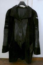 veste cuir vintage, Enlèvement, Comme neuf, Taille 38/40 (M), Noir