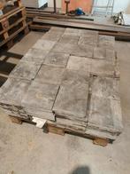 Blauwsteen tegels, Ophalen