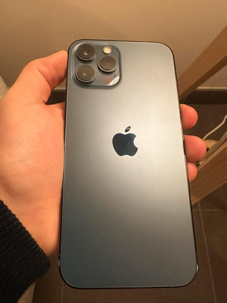 iPhone 12 Pro Max - 128 GB - Blauw, Telecommunicatie, Mobiele telefoons | Apple iPhone, Zo goed als nieuw, 128 GB, iPhone 12 Pro Max