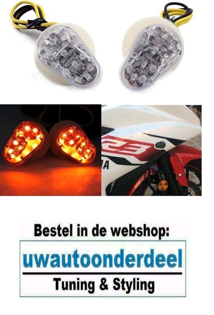 Led Kuip Knipperlichten Yamaha Yzf R1 R6 R6S FZ1 FZ6 FZ8 Faz, Auto diversen, Tuning en Styling, Verzenden