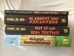 4 boeken MARC DE BEL, Gelezen, Non-fictie, Marc de Bel, Ophalen of Verzenden