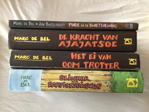 4 boeken MARC DE BEL, Boeken, Kinderboeken | Jeugd | 10 tot 12 jaar, Gelezen, Non-fictie, Ophalen of Verzenden