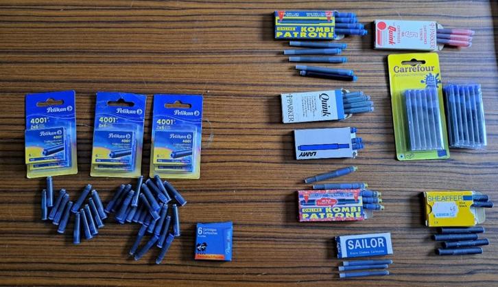 4 pakjes inktpatronen: 98 cartridges!, Diversen, Schoolbenodigdheden, Zo goed als nieuw, Ophalen of Verzenden