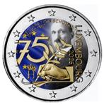 2 euro Luxemburg 2025 Schuman Verklaring gekleurd, Postzegels en Munten, Ophalen of Verzenden, Luxemburg, 2 euro