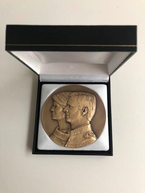 Munt Koning Filip en Mathilde + gratis portret Leopold III, Postzegels en Munten, Penningen en Medailles, Ophalen