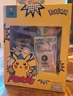 Thailand Exclusieve Pokémon x Oishi Green Tea Promo Box - Ze, Ophalen of Verzenden, Nieuw, Boosterbox, Foil