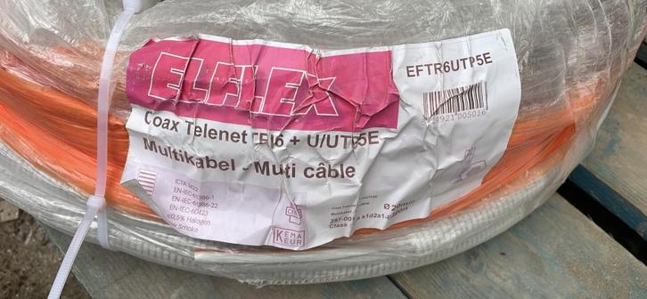 câblage UTP5 + COAX, Doe-het-zelf en Bouw, Elektriciteit en Kabels, Nieuw, Overige typen, Ophalen