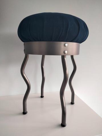 1990s vintage Postmodern Ikea design kruk stool, Enlèvement ou Envoi, Utilisé