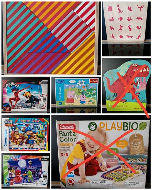 Puzzle enfant tous à 3€ pièce, Kinderen en Baby's, Speelgoed | Educatief en Creatief, Zo goed als nieuw