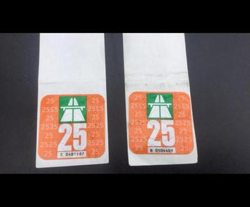 Swiss CH 2025 vignetten / 35€ per stuk (vanaf 27juli), Tickets en Kaartjes, Autovignetten